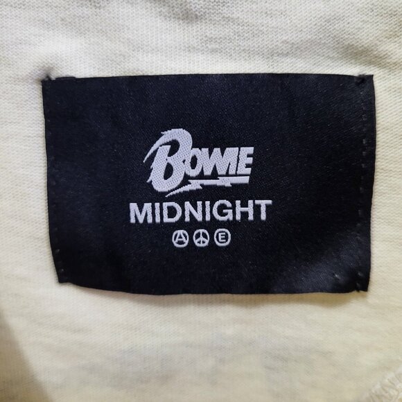 Midnight Studios X David Bowie Off White T-Shirt Mens Sz XL NWT - Picture 4 of 7
